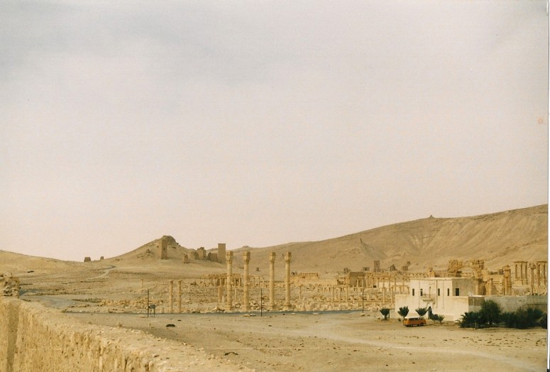 Rossi in het verlaten Palmyra