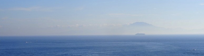 Jebel Musa vanuit Gibraltar